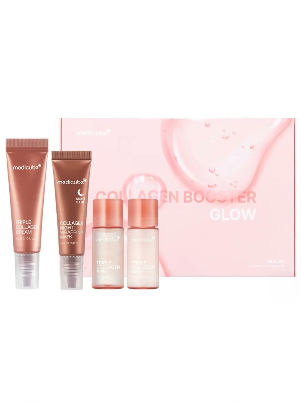 Medicube Collagen Glow Trial Kit. New!